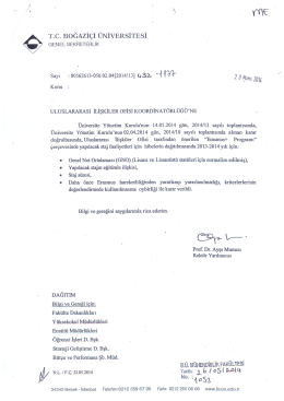 11/ - Boğazi&ccedil;i &Uuml;niversitesi