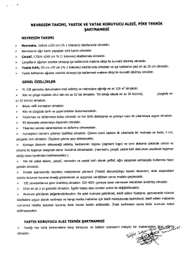 NEVRESİM TAKIMI, YAsTIK vE YATAK KoRuYucu ALEzİ, PİKE