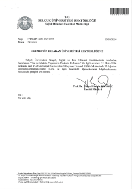 &ldquo; -ı - Necmettin Erbakan &Uuml;niversitesi