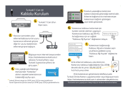 Kablolu Kurulum