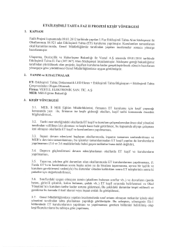 FAZ 2 Keşif Y&ouml;nergesi - Milli Eğitim Bakanlığı