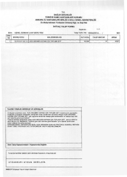 T.c. - Dr. Abdurrahman Yurtaslan Ankara Onkoloji Eğitim ve Araştırma