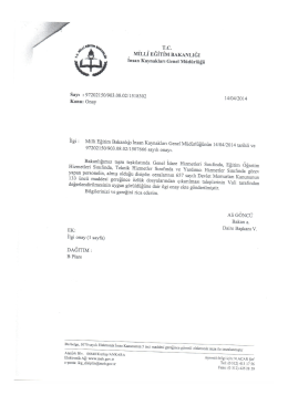 milli eğitim bakanlığı