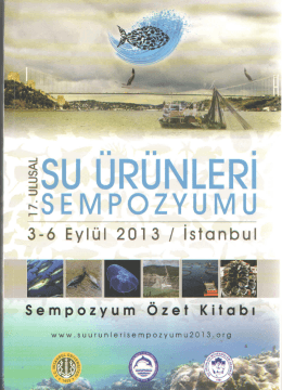 su &Uuml;R&Uuml;NLERİ - Tunceli &Uuml;niversitesi