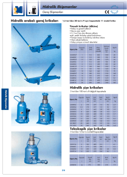 Garaj Ekipmanları