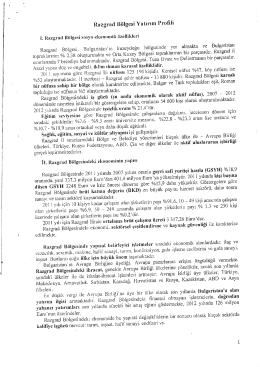 VRazgrad B&ouml;lgesi Yatırım Profili