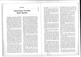 Yabancılaşma Teorisinde Klasik &Ouml;ğretiler