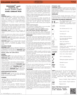 pegesorb rapid - Doğsan Cerrahi Dikiş Malzemeleri