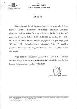 tıklayınız. - Bartın Valiliği