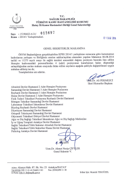 Tam Ekran G&ouml;rmek İ&ccedil;in Tıklayın - Hatay Kamu Hastaneleri Birliği