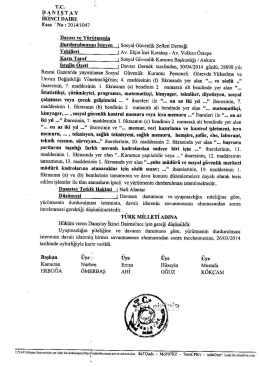 DaNıŞTaY - Sosyal Güvenlik Şefleri Derneği