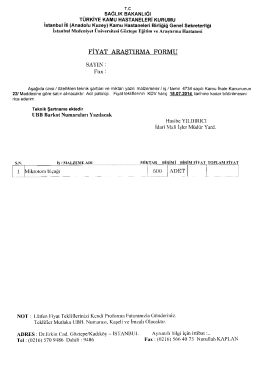 İhale ile ilgili dosyayı indirmek i&ccedil;in tıklayınız