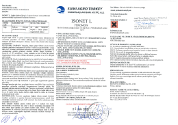 lmrıı rıırıııı: - Sumi Agro Turkey
