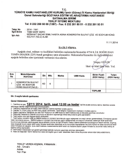 1541-teklif isteme formu - Bozyaka Eğitim ve Araştırma Hastanesi