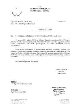 ¬ ~ ,i rc. - mersin - mezitli ilçe millî eğitim müdürlüğü