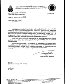OneTouch 4.6 Scanned Documents - İstanbul B&uuml;y&uuml;kşehir Belediyesi