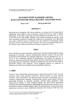 ZM 10-19 - Zemin Mekaniği ve Geoteknik M&uuml;hendisliği Derneği