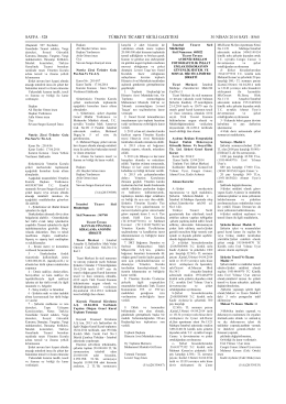 sayfa : 528 türkiye ticaret sicili gazetesi 30 nisan