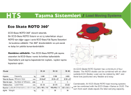 H T S Taşıma Sistemleri l Load Moving systems
