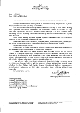 ebola - mers cov hastalığı hakkında halk. sağ. m&uuml;d.&uuml;st