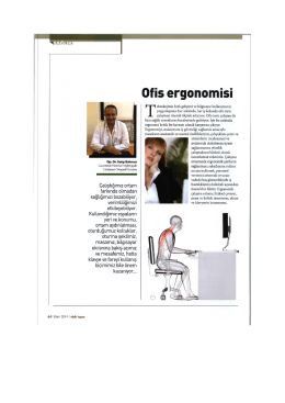 Ofis Ergonomisi