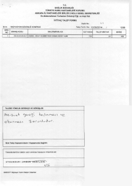 T.C. - Dr. Abdurrahman Yurtaslan Ankara Onkoloji Eğitim ve Araştırma