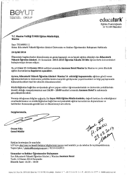 Yazı i&ccedil;in tıklayınız - Soma İl&ccedil;e Milli Eğitim M&uuml;d&uuml;rl&uuml;ğ&uuml;