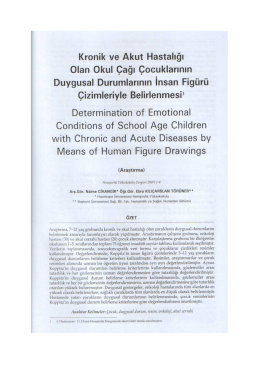 Duygusal Durumlarının İnsan Figuru