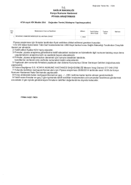 1024- otoklav &uuml;nitesine su arıtma cihazı alımı