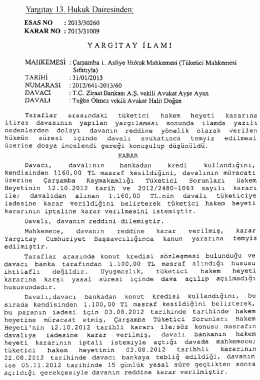 Yargıtay 13. ve 23. Hukuk Dairelerine Ait Kararlar