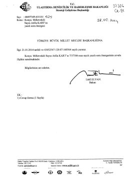 S&uuml;resi Ge&ccedil;tikten Sonra Gelen Cevap