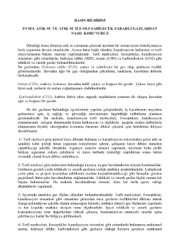 BASIN BİLDİRİsİ - &Ccedil;evre ve Şehircilik Bakanlığı