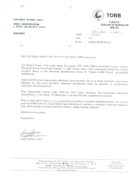 TÜRKİYE - Eskişehir Ticaret Odası