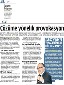 çözüm süreci var diye göz yumamayız