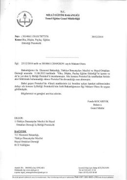 1-Yazı ve Ekleri - Bağlar İl&ccedil;e Milli Eğitim M&uuml;d&uuml;rl&uuml;ğ&uuml;
