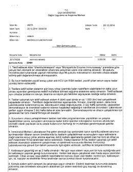 T.C. - Gazi &Uuml;niversitesi İhale Sistemi