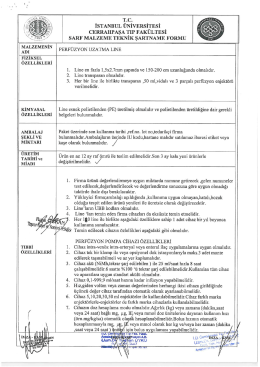 Tc İSTANBUL &Uuml;NİVERSİFESİ GERRAHPAŞA TIP FAKULTESİ sARE