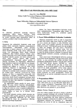 Bilgisayar Köşesi