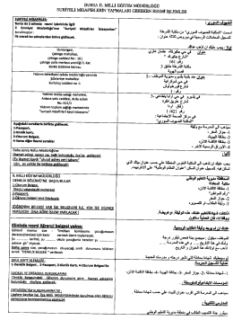 suriyeli misafirlerin eğitim &ouml;ğretim hizmetleri i&ccedil;in yapması gereken