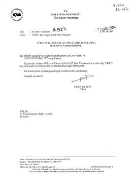 S&uuml;resi Ge&ccedil;tikten Sonra Gelen Cevap