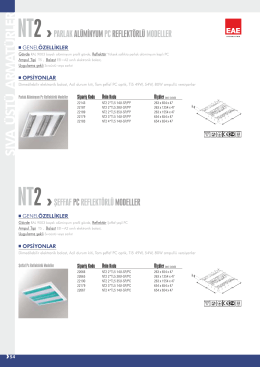 nt2 parlak pc reflektörlü modeller