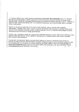 Yazı, Başvuru Formu ve Taslak Program (3 sayfa)