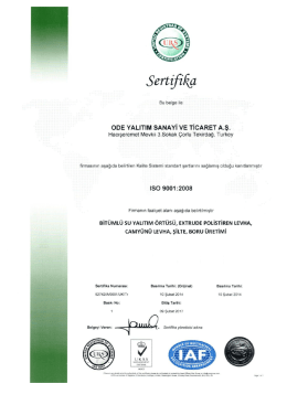 ODE ISO 9001 (2008)