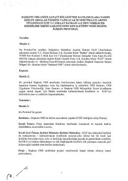 Ziraat Bankası ile imzalanan protokol