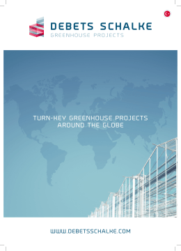 turn-key greenhouse projects around the globe