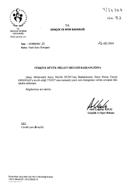 S&uuml;resi Ge&ccedil;tikten Sonra Gelen Cevap