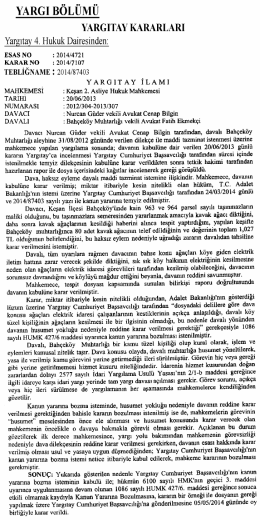 Yargıtay 4. ve 18. Hukuk Dairelerine Ait Kararlar