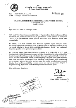 T.c. G&Uuml;MR&Uuml;K VE. TİCARET BAKANLIĞI