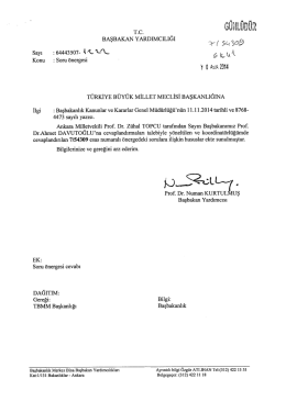 S&uuml;resi Ge&ccedil;tikten Sonra Gelen Cevap