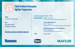 TPK İstanbul Eğitim Toplantısı -- 13 Kasım 2014